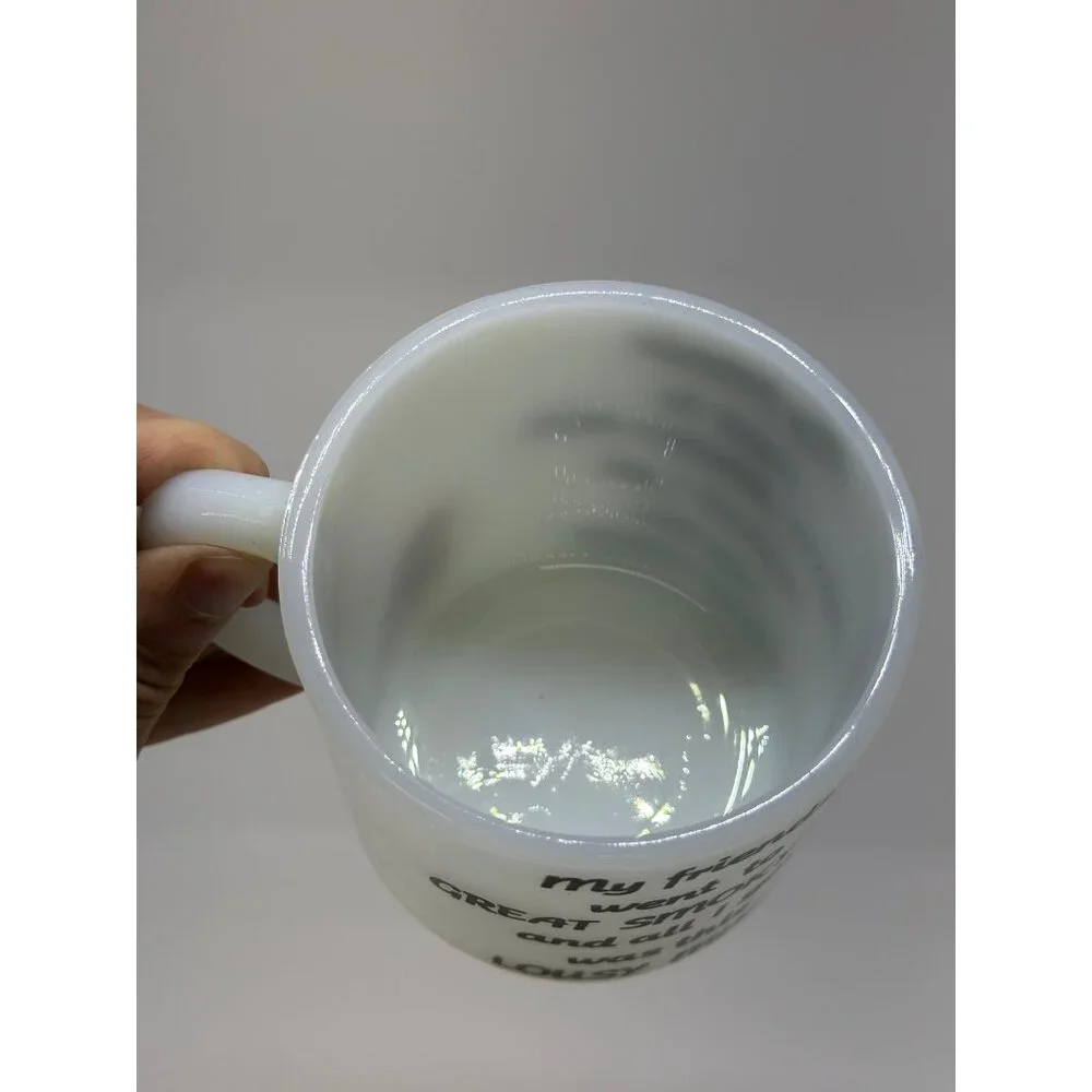Glasbake vintage milk